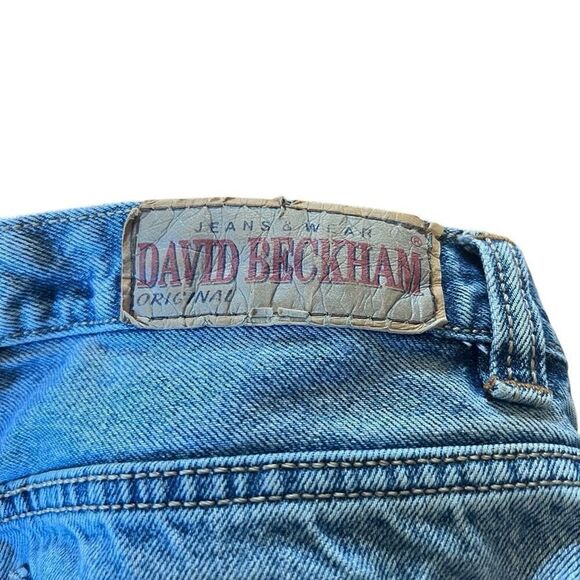 Rare Y2K David Beckham Relaxed Fit Jeans 33 - Picture 1 of 12
